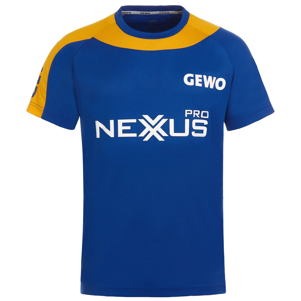 Gewo T-Shirt Rocco Promo Nexxus Pro koninklijk/geel