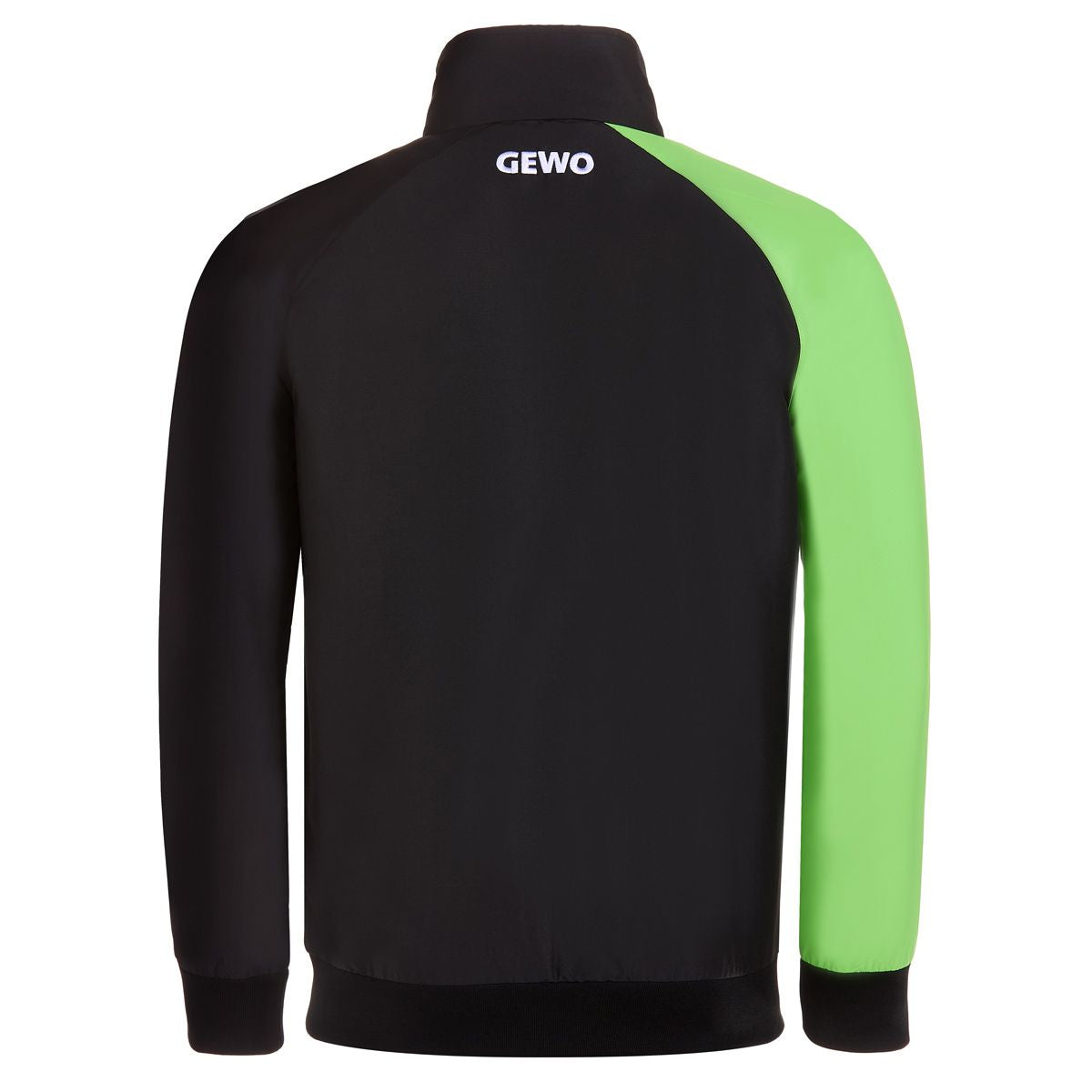 Gewo Trainingsjack Fondi III zwart/limoen