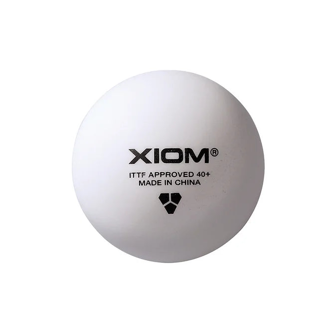 Xiom Ball ITTF Seamless***40+ weiß (6)