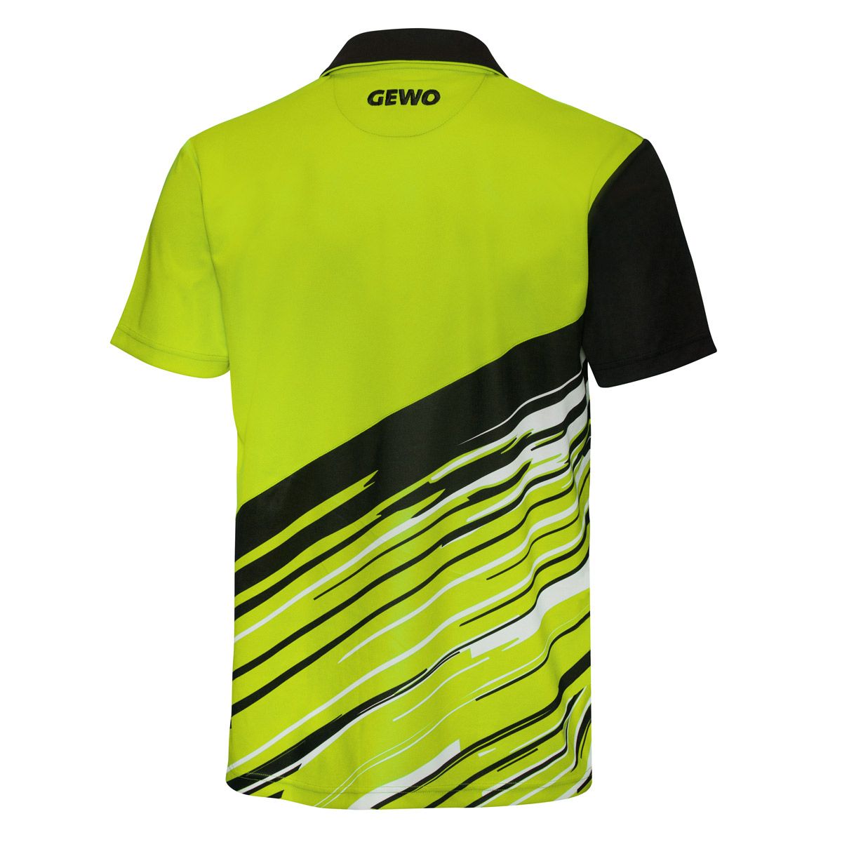 Gewo shirt Linares limegroen/nine iron