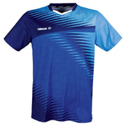 Tibhar Shirt Azuurblauw/marineblauw