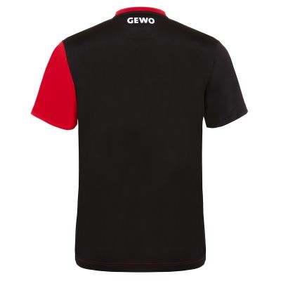 Gewo shirt Fondi III red/black