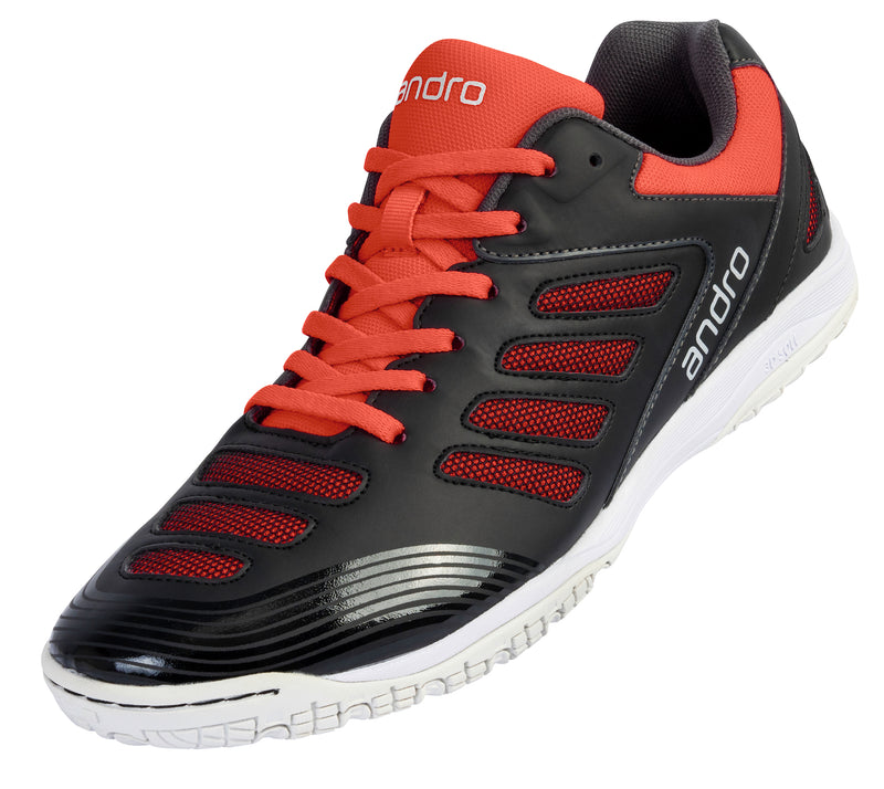 Andro chaussures Cross Step 2 Tooper noir/rouge fluo