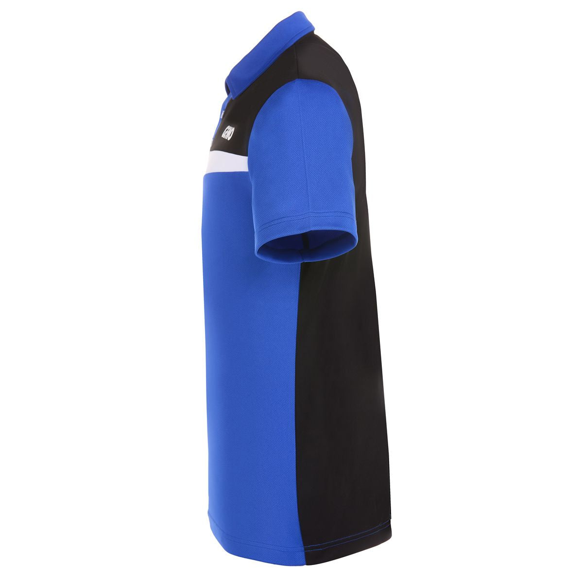Gewo shirt Fondi II Katoen royalblauw/zwart