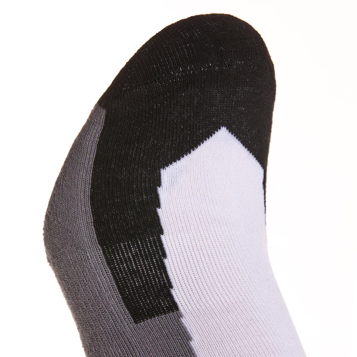 Gewo korte sokken Flex III grijs/wit