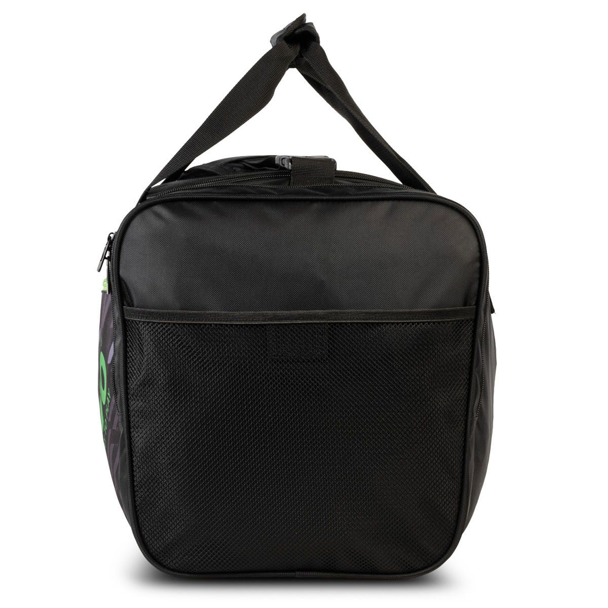 Gewo Sporttas Stripes L zwart/limegroen