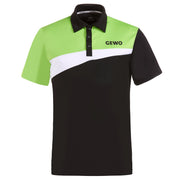 Gewo shirt Fondi I Cotton black/lime