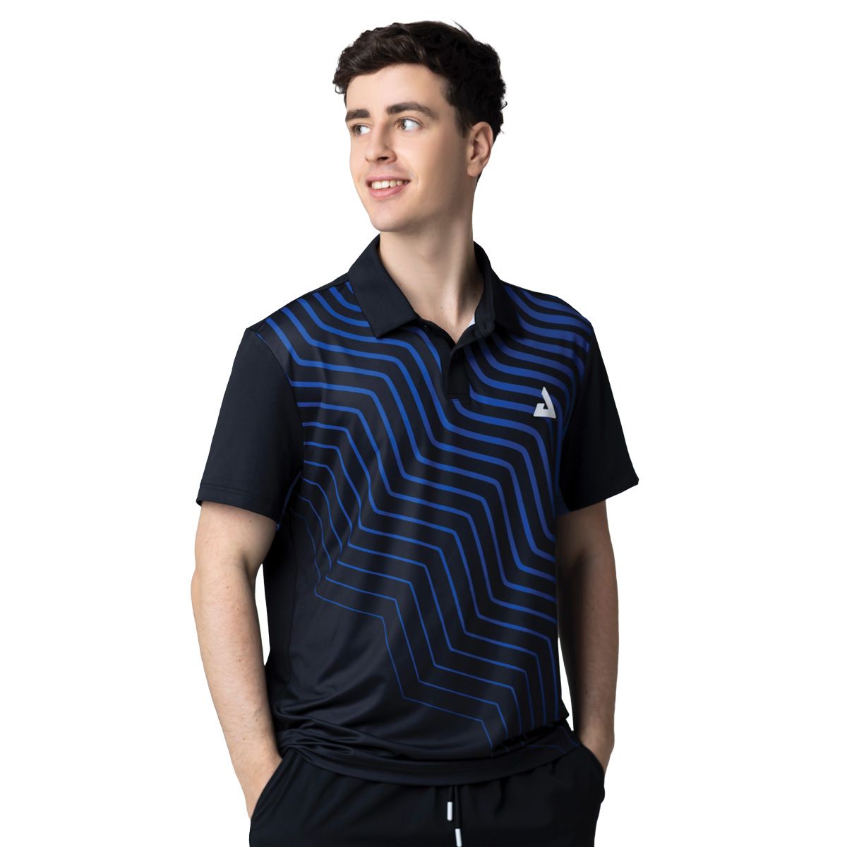 Joola Shirt Team 25 zwart/blauw