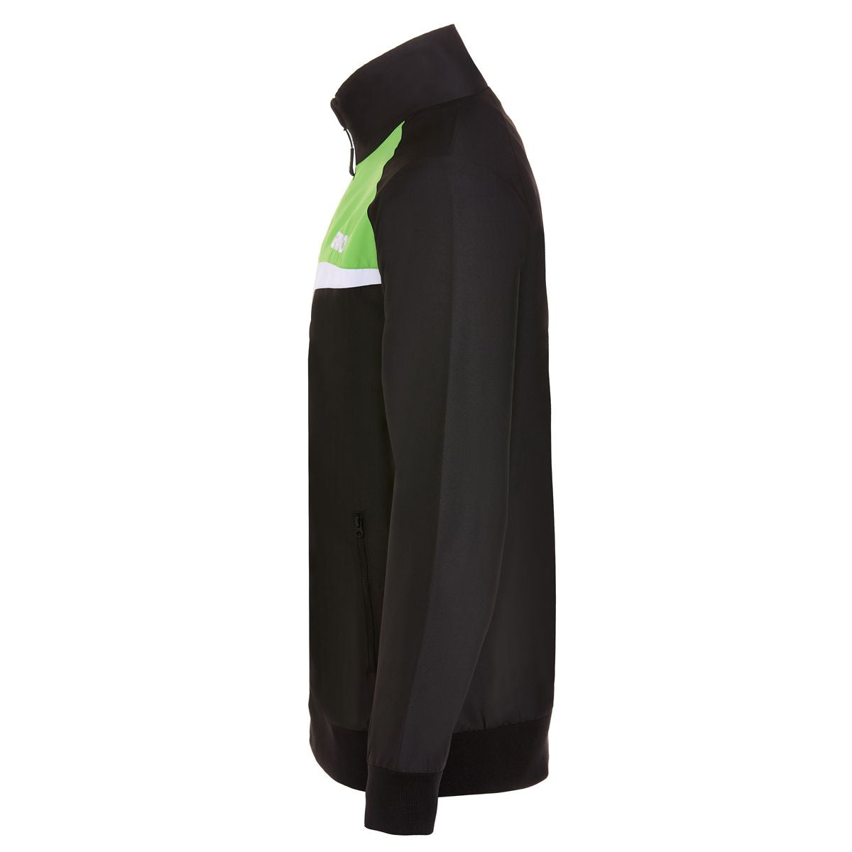 Gewo Trainingsjack Fondi III zwart/lime