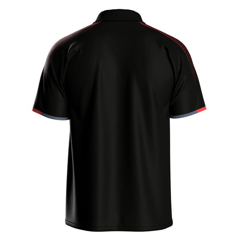 Andro Shirt Avos black/neon red