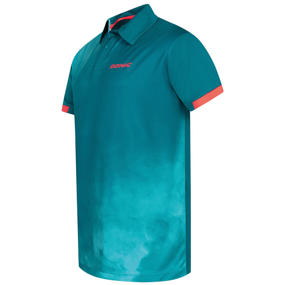 Donic shirt Lyra green/lightblue/orange