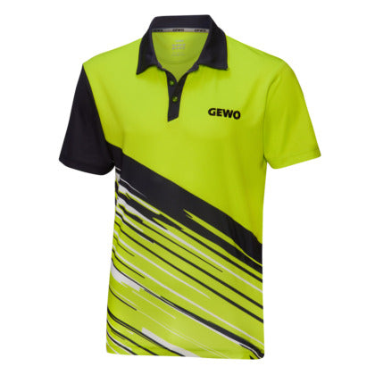 Gewo shirt Linares limegroen/nine iron