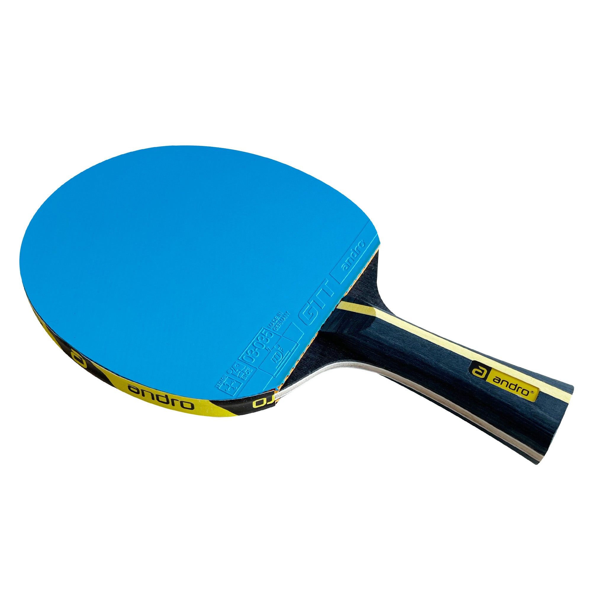 Andro bat I-200 B blauw/zwart holrond