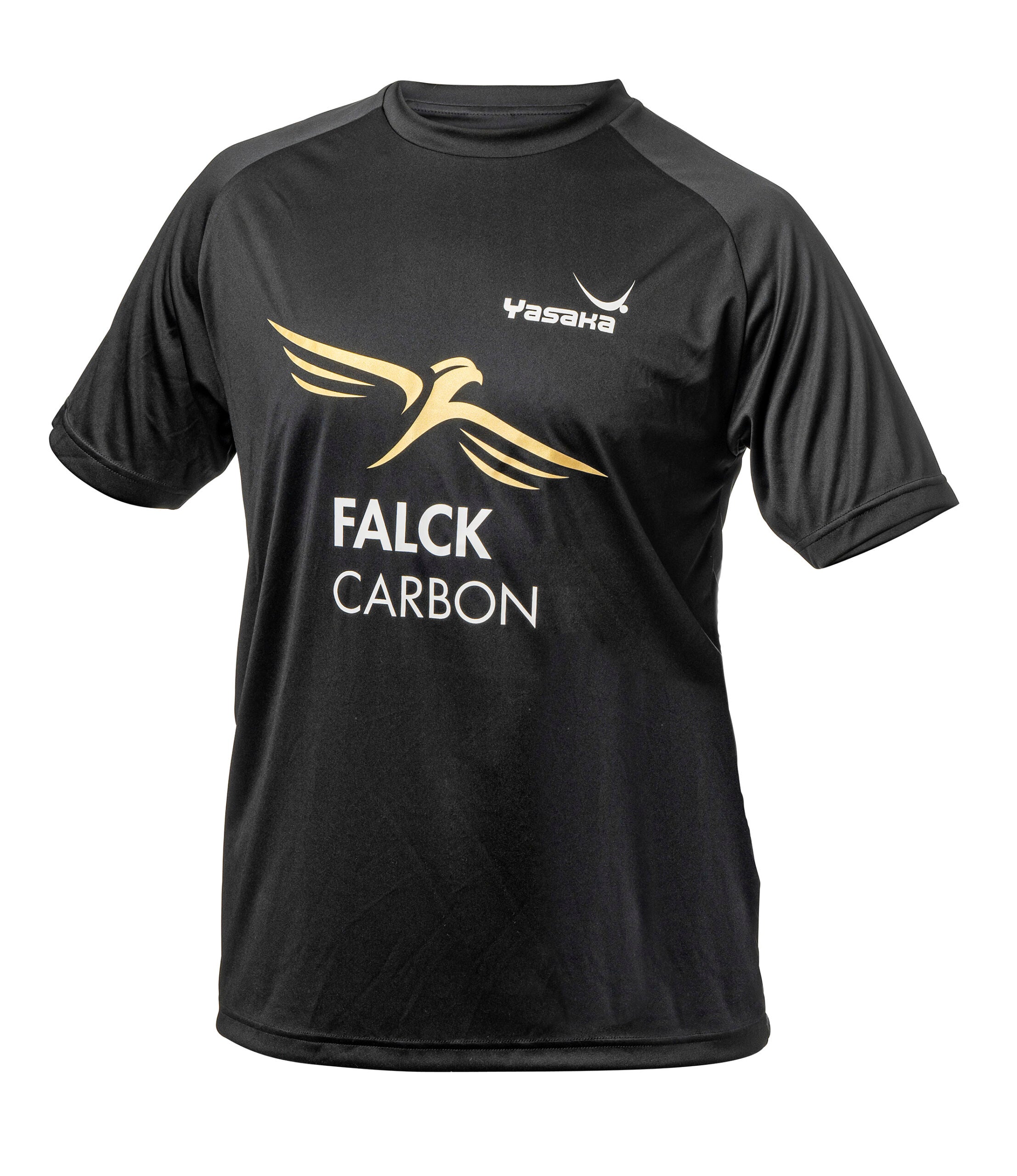 Yasaka T-Shirt Falck Carbon zwart