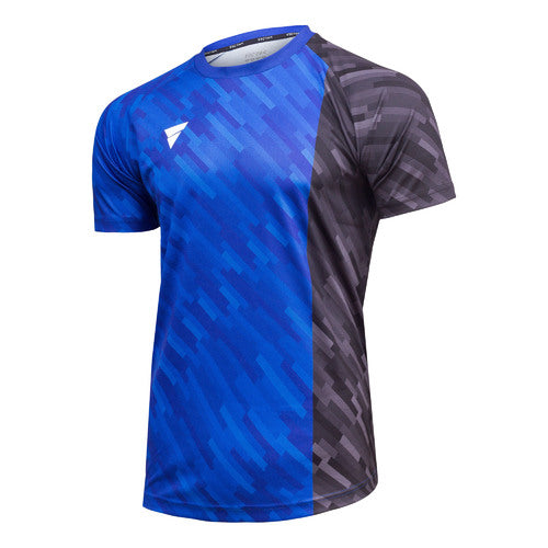 Victas T-Shirt 224 blue/black