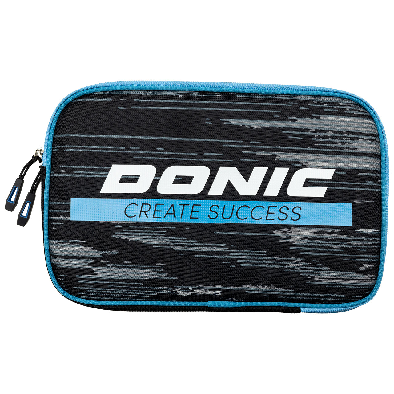 Donic Double bat cover POP noir/bleu cyan