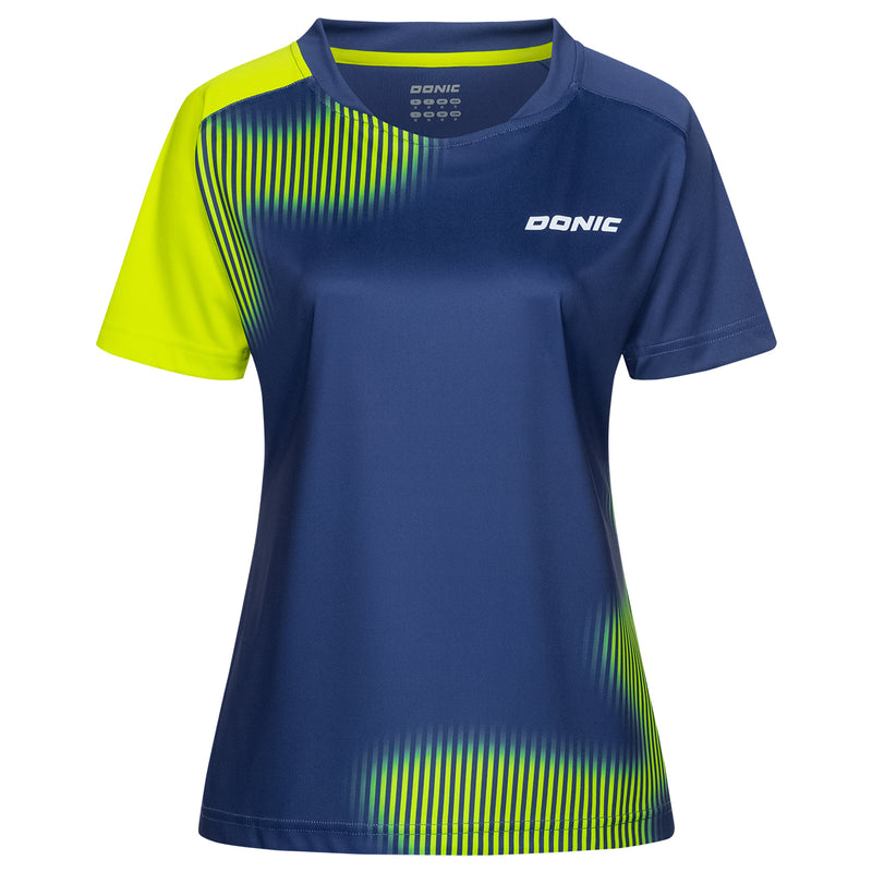 Donic shirt Caliber Lady marine/lime