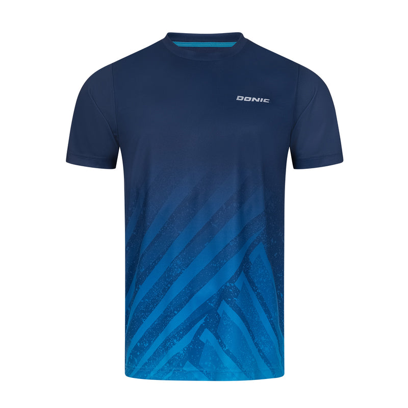 Donic T-Shirt Argon marine/bleu cyan