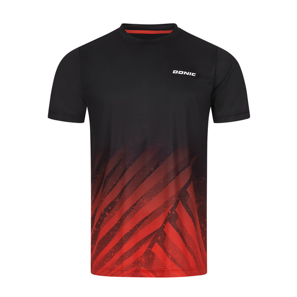 Donic T-Shirt Argon Junior black/red